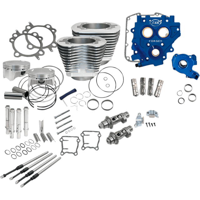 S&S Cycle Powr PK, 4"BORE, Silv, 585CE, 07 - 17 EXC 17 Touring - DRIVEN Canada's Powersports 330-0666