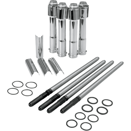 S&S CYCLE PUSHRODS ADJ W/TUBE 04 - 19 - Driven Powersports Inc.930 - 0024
