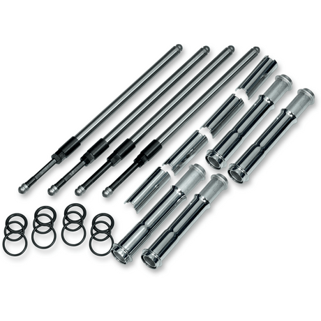 S&S CYCLE PUSHRODS QKE W/TUBES 17 - 19 M8 - Driven Powersports Inc.930 - 0123