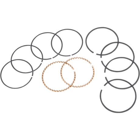 S&S CYCLE RING, SET, PISTON, 3 - 1/2", PACKAGED, STANDARD, MOLY FACED,.0 - Driven Powersports Inc.94 - 2216X