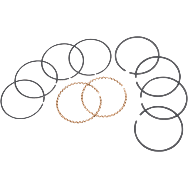S&S CYCLE RING, SET, PISTON, 3 - 1/2", PACKAGED, STANDARD, MOLY FACED,.0 - Driven Powersports Inc.94 - 2216X