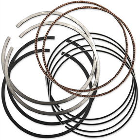 S&S CYCLE RING, SET, PISTON, 4 - 1/8", THIN RING PACK, STANDARD,1984 - UP - Driven Powersports Inc.940 - 0014