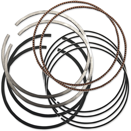 S&S CYCLE RING, SET, PISTON, 4 - 1/8", THIN RING PACK, STANDARD,1984 - UP - Driven Powersports Inc.940 - 0014
