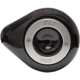 S&S CYCLE S&S TEAR DROP AIR CLEANER CARBON FIBER COVER - Driven Powersports Inc.170 - 0501