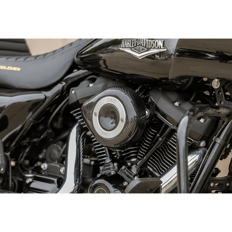 S&S CYCLE S&S TEAR DROP AIR CLEANER CARBON FIBER COVER - Driven Powersports Inc.170 - 0501