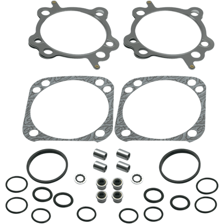 S&S CYCLE T/END GASK SET F/ 124" 4 - 1/8"W/OEM CASES - Driven Powersports Inc.90 - 9510
