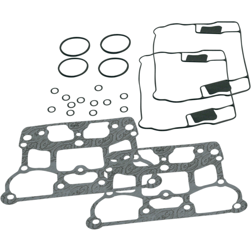 S&S CYCLE TWIN GASKET SET F/D - CAST ROCKER BOX - Driven Powersports Inc.90 - 4111