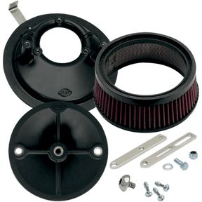 S&S CYCLE UNVIS STEALTH A/CLEANER KIT F/E/G SS CARBS - Driven Powersports Inc.170 - 0176