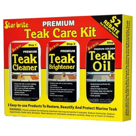 Star brite Teak Care Kit - DRIVEN Canada's Powersports 071247812176081216C