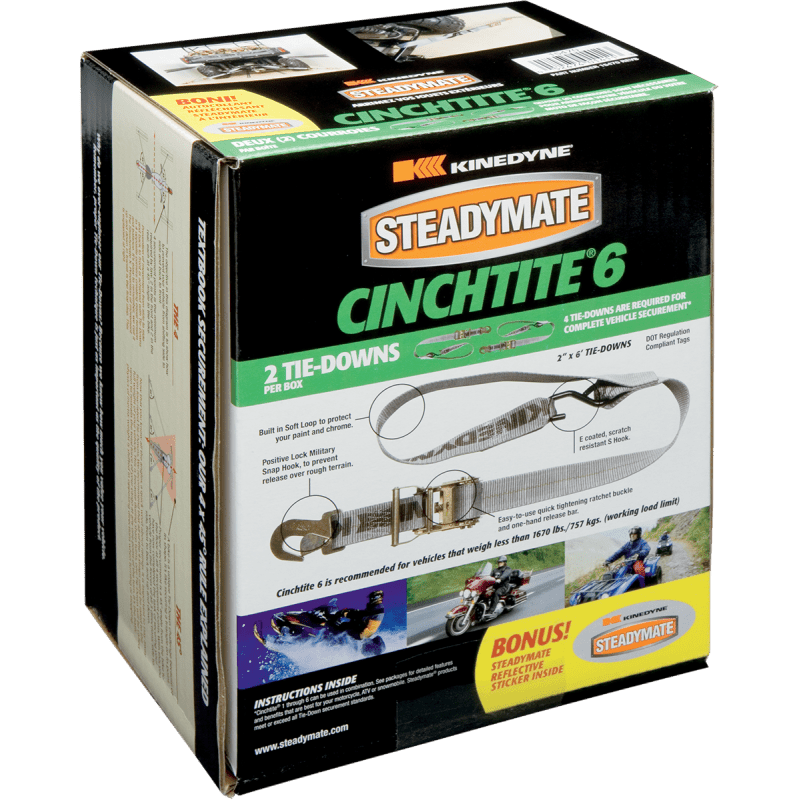 STEADYMATE CINCHTITE 6 2PK (15470) - DRIVEN Canada's Powersports 68257701055415470