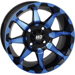 STI TIRE & WHEEL HD6 ALLOY 14X7 4/156 4+3 RADIANT W1 - Driven Powersports Inc.14HD603 - BLU