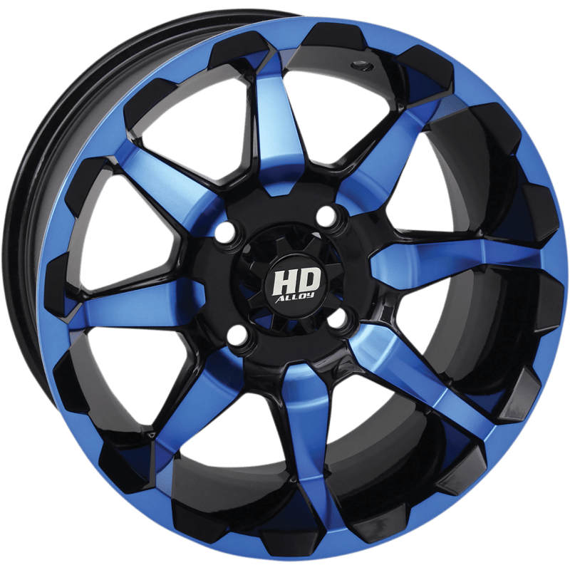 STI TIRE & WHEEL HD6 ALLOY 14X7 4/156 4+3 RADIANT W1 - Driven Powersports Inc.14HD603 - BLU