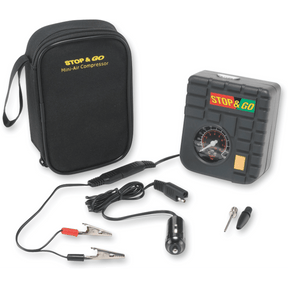 STOP & GO INTERNATIONAL MINI - AIR COMPRESSOR FOR MOTORCYCLES, SCOOTERS AND ATV'S - Driven Powersports Inc.RCP