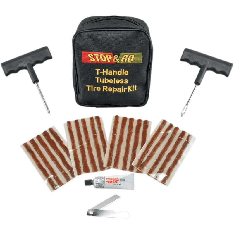 STOP & GO INTERNATIONAL TUBELESS T - HANDLE TIRE REPAIR KIT (1020) - Driven Powersports Inc.1020