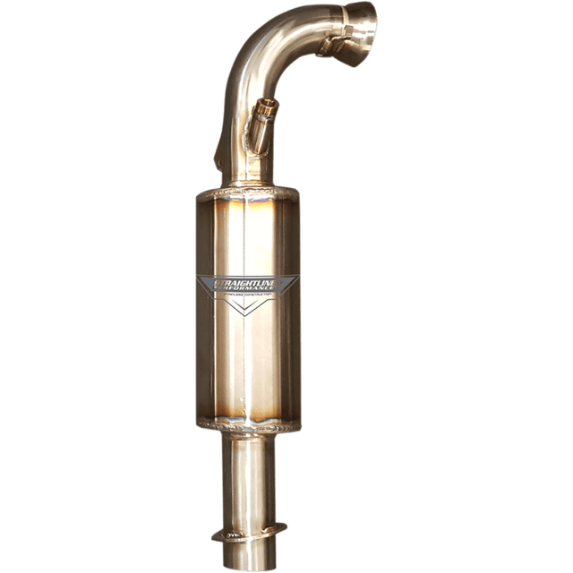 STRAIGHTLINE PERFORMANCE 850 REV GEN 4 ULTRA LITE MUFFLER POLISHED STAINLESS STEEL - Driven Powersports Inc.134 - 187