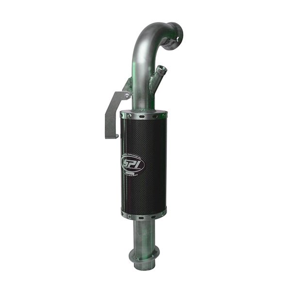 STRAIGHTLINE PERFORMANCE CARBON FIBER LIGHTWEIGHT MUFFLER FULL STAINLESS (134 - 202) - Driven Powersports Inc.810080588332134 - 202