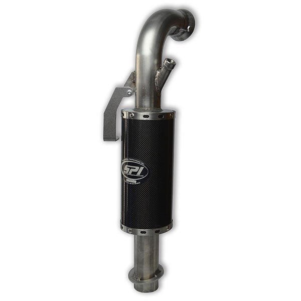 Straightline Performance Carbon Fiber Lightweight Muffler Full Stainless - DRIVEN Canada's Powersports 810080588356134-204