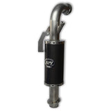 Straightline Performance Carbon Fiber Lightweight Muffler Full Stainless - DRIVEN Canada's Powersports 810080588356134-204