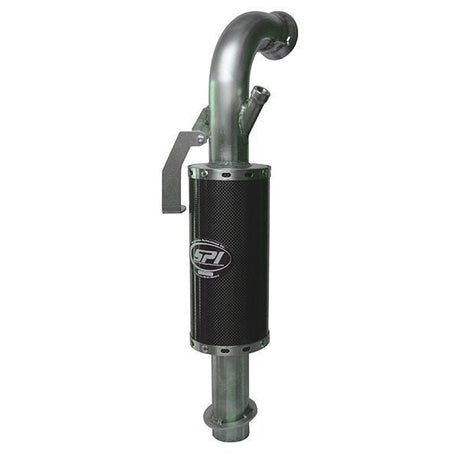 STRAIGHTLINE PERFORMANCE CARBON FIBER LIGHTWEIGHT MUFFLER FULL STAINLESS (134 - 202) - Driven Powersports Inc.810080588332134 - 202