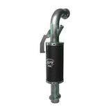 STRAIGHTLINE PERFORMANCE CARBON FIBER LIGHTWEIGHT MUFFLER FULL STAINLESS (134 - 202) - Driven Powersports Inc.810080588332134 - 202