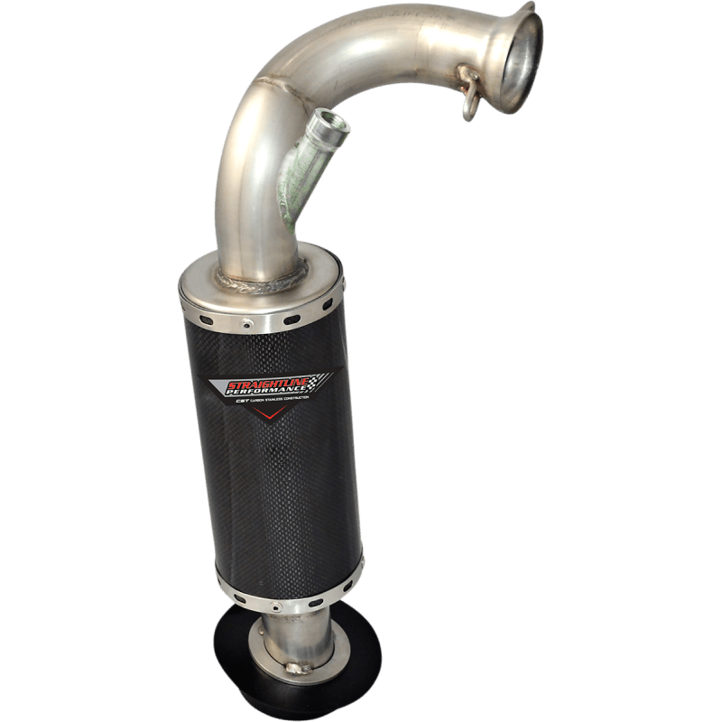 STRAIGHTLINE PERFORMANCE CARBON FIBER MUFFLER (132 - 147) - Driven Powersports Inc.810080581678132 - 147