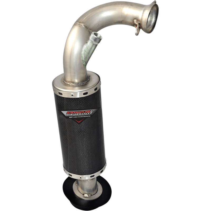 STRAIGHTLINE PERFORMANCE CARBON FIBER MUFFLER (132 - 154) - Driven Powersports Inc.810080581746132 - 154