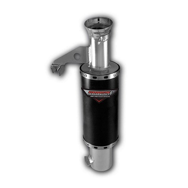 STRAIGHTLINE PERFORMANCE CARBON FIBER MUFFLER (133 - 103) - Driven Powersports Inc.810080581807133 - 103