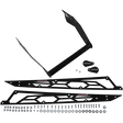 STRAIGHTLINE PERFORMANCE HIDE “N” GO (HNG) REAR BUMPER (182 - 115) - Driven Powersports Inc.810080582651182 - 115