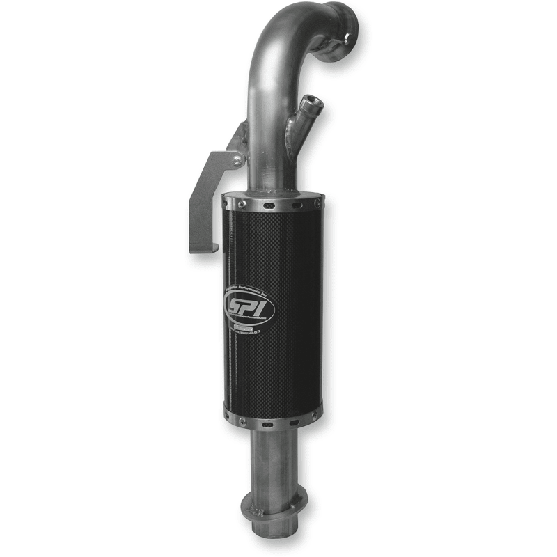 STRAIGHTLINE PERFORMANCE 17 - REV GEN 4 L/W CARBON FIBRE MUFFLER FULL STAINLESS - Driven Powersports Inc.134 - 176