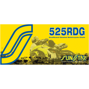 SUNSTAR SPROCKETS 525 - 120 DUALGUARD SEALED CHAIN STREET (SS525RDG - 120) - DRIVEN Canada's Powersports 840019103046SS525RDG - 120