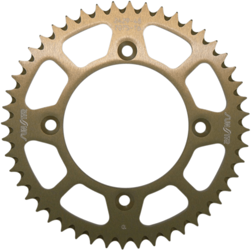 SUNSTAR SPROCKETS ALUMINUM REAR SPROCKET (5 - 242948) - DRIVEN Canada's Powersports 8400191037185 - 242948