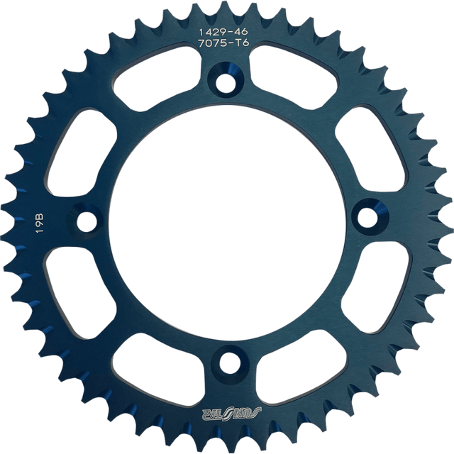 SUNSTAR SPROCKETS ALUMINUM REAR SPROCKET - DRIVEN Canada's Powersports 840019110745 - 142946BL