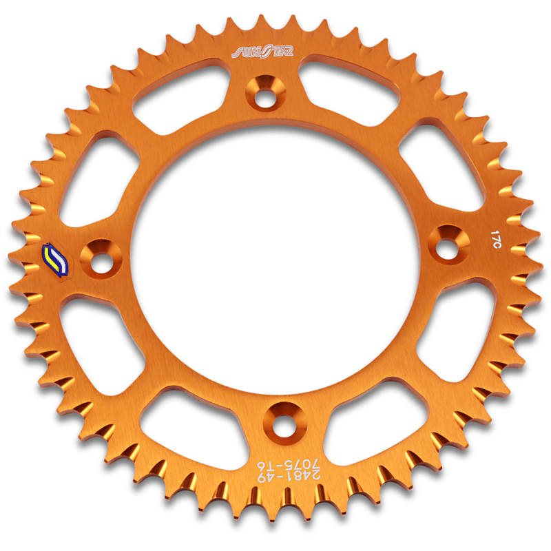 SUNSTAR SPROCKETS ALUMINUM REAR SPROCKET - DRIVEN Canada's Powersports 8400191094065 - 248149OR