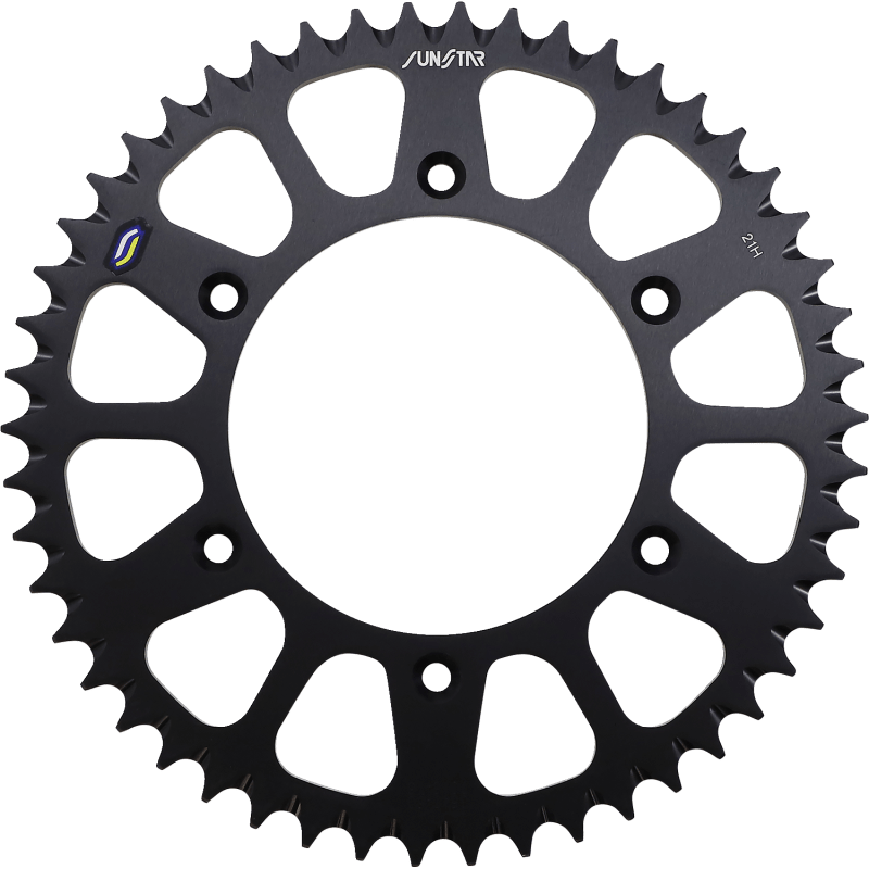 SUNSTAR SPROCKETS ALUMINUM REAR SPROCKET - DRIVEN Canada's Powersports 8400191043645 - 354750BK