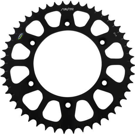 SUNSTAR SPROCKETS ALUMINUM REAR SPROCKET - DRIVEN Canada's Powersports 8400191044015 - 355948BK