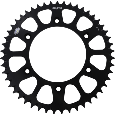 SUNSTAR SPROCKETS ALUMINUM REAR SPROCKET - DRIVEN Canada's Powersports 8400191044185 - 355949BK