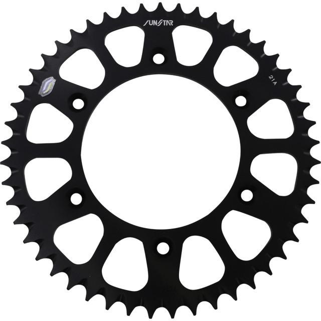 SUNSTAR SPROCKETS ALUMINUM REAR SPROCKET - DRIVEN Canada's Powersports 8400191044185 - 355949BK
