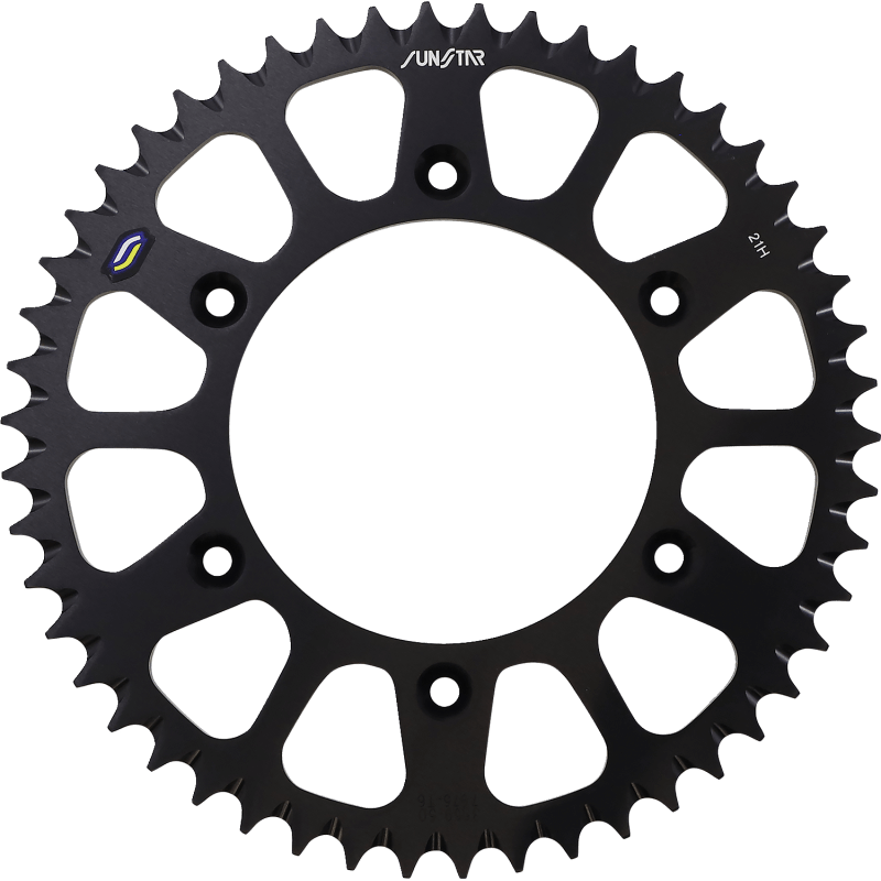 SUNSTAR SPROCKETS ALUMINUM REAR SPROCKET - DRIVEN Canada's Powersports 8400191044255 - 355950BK