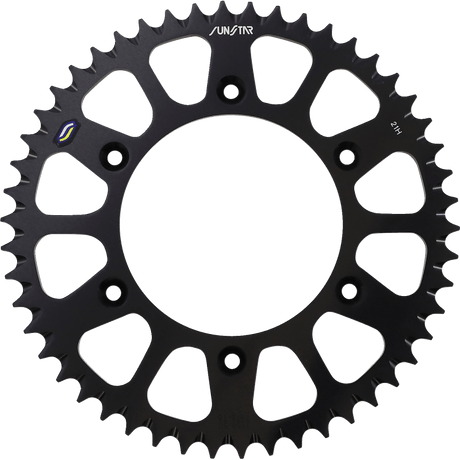 SUNSTAR SPROCKETS ALUMINUM REAR SPROCKET - DRIVEN Canada's Powersports 8400191044255 - 355950BK