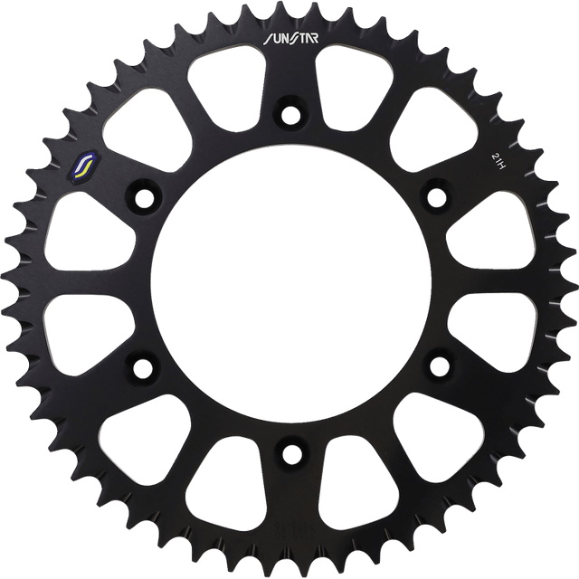 SUNSTAR SPROCKETS ALUMINUM REAR SPROCKET - DRIVEN Canada's Powersports 8400191044255 - 355950BK