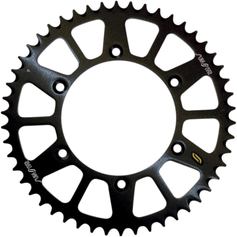 SUNSTAR SPROCKETS ALUMINUM REAR SPROCKET - DRIVEN Canada's Powersports 8400191044705 - 357749BK