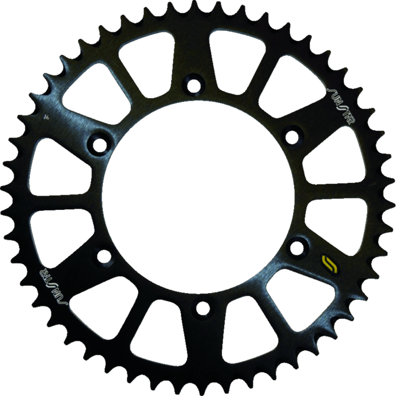 SUNSTAR SPROCKETS ALUMINUM REAR SPROCKET - DRIVEN Canada's Powersports 8400191044705 - 357749BK