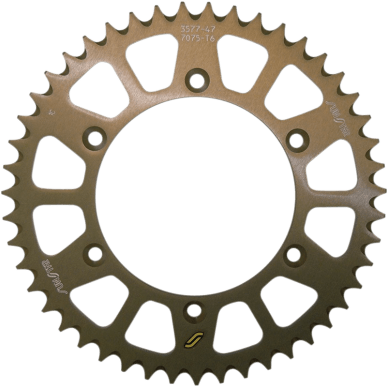 SUNSTAR SPROCKETS ALUMINUM REAR SPROCKET - DRIVEN Canada's Powersports 8400191047915 - 357750