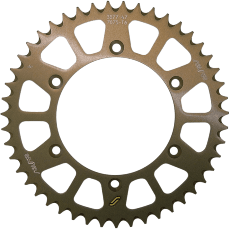 SUNSTAR SPROCKETS ALUMINUM REAR SPROCKET - DRIVEN Canada's Powersports 8400191047915 - 357750