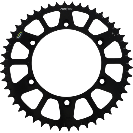 SUNSTAR SPROCKETS ALUMINUM REAR SPROCKET - DRIVEN Canada's Powersports 8400191045175 - 359248BK