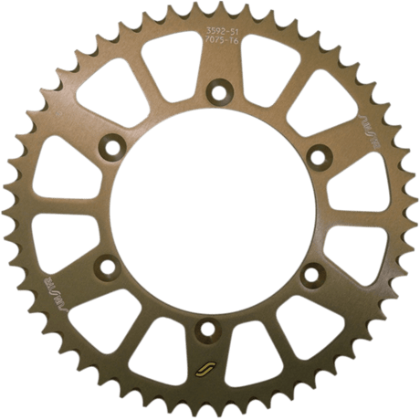 SUNSTAR SPROCKETS ALUMINUM REAR SPROCKET - DRIVEN Canada's Powersports 8400191048835 - 359249