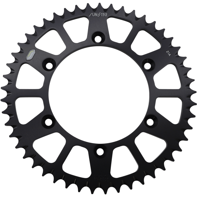 SUNSTAR SPROCKETS ALUMINUM REAR SPROCKET - DRIVEN Canada's Powersports 8400191045245 - 359249BK