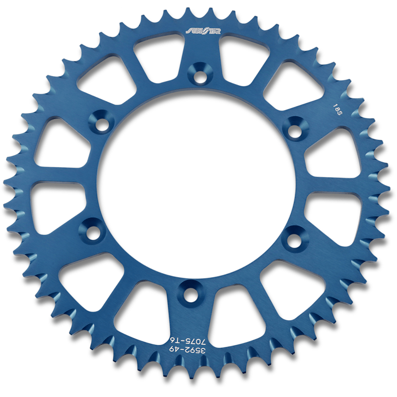 SUNSTAR SPROCKETS ALUMINUM REAR SPROCKET - DRIVEN Canada's Powersports 8400191094375 - 359249BL