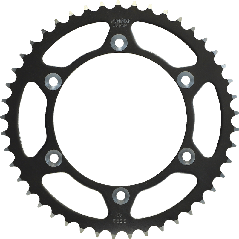 SUNSTAR SPROCKETS REAR STEEL SPROCKET (2 - 359245) - Driven Powersports Inc.8400191068942 - 359245