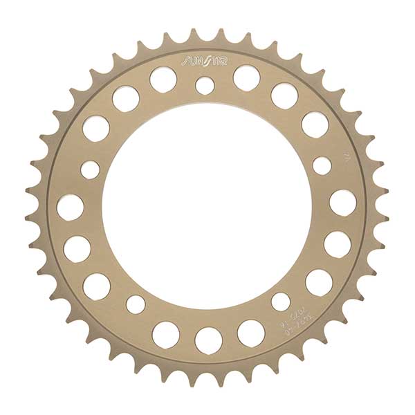 SUNSTAR SPROCKETS WORKS TRIPLESTAR ALUMINUM REAR SPROCKET (5 - 313042 *) - DRIVEN Canada's Powersports 5 - 313042 *